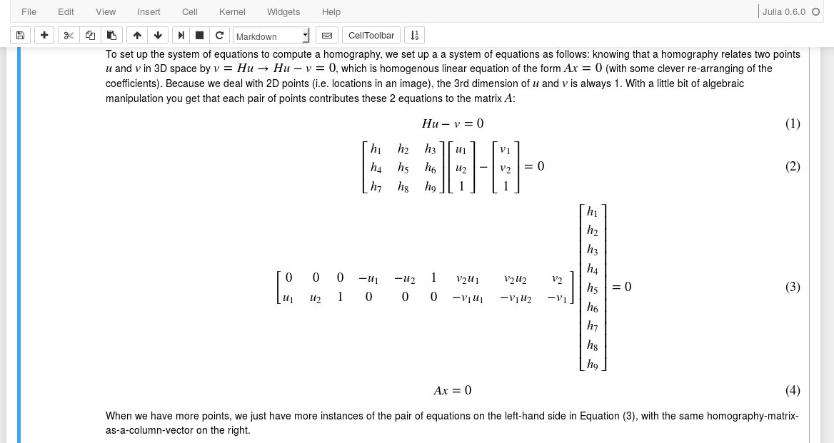 Jupyter notebook equation numbering